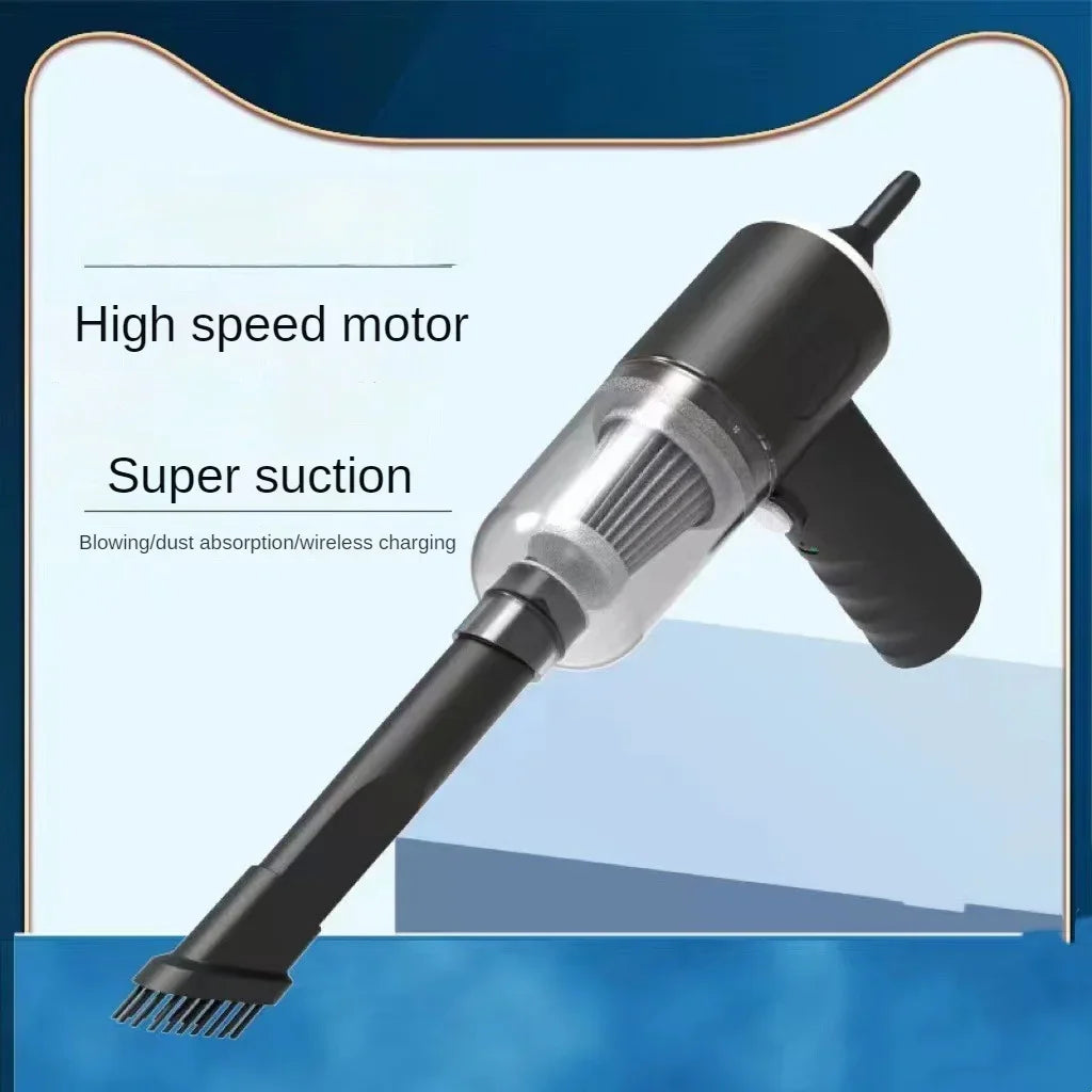 High Speed Mini Cordless Vacuum Cleaner - 2-in-1 Suction & Blowing | Cordless, Powerful & Portable